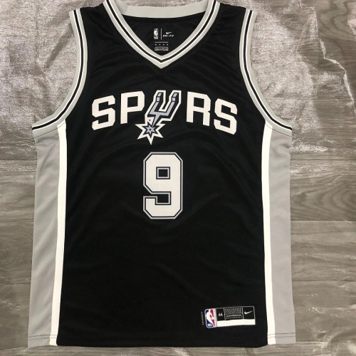 Men's San Antonio Spurs Tony Parker #9 Nike Black 2020/21 Swingman Jersey - Icon Edition Men's San Antonio Spurs Tony Parker #9 Nike Black 2020/21 Swingman Jersey - Icon Edition