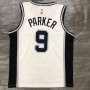 Men's San Antonio Spurs Tony Parker #9 Nike White 2020/21 Swingman Jersey - Association Edition Men's San Antonio Spurs Tony Parker #9 Nike White 2020/21 Swingman Jersey - Association Edition
