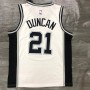 Men's San Antonio Spurs Tim Duncan #21 Nike White 2020/21 Swingman Jersey - Association Edition Men's San Antonio Spurs Tim Duncan #21 Nike White 2020/21 Swingman Jersey - Association Edition