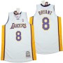 Men's Los Angeles Lakers Kobe Bryant #8 Throwback White 2003-04 Hardwood Classics Jersey Men's Los Angeles Lakers Kobe Bryant #8 Throwback White 2003-04 Hardwood Classics Jersey