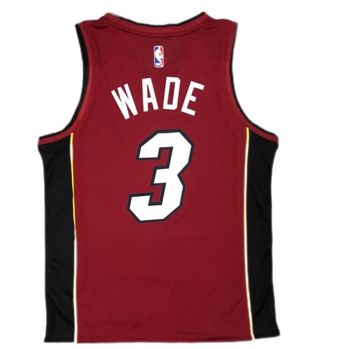 Men's Miami Heat Dwyane Wade #3 Jordan Red 20/21 Swingman Player Jersey - Statement Edition Men's Miami Heat Dwyane Wade #3 Jordan Red 20/21 Swingman Player Jersey - Statement Edition