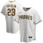 Men's San Diego Padres Fernando Tatis Jr. #23 Nike White Alternate Player Jersey Men's San Diego Padres Fernando Tatis Jr. #23 Nike White Alternate Player Jersey