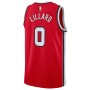 Men's Portland Trail Blazers Damian Lillard #0 Nike Red Swingman Jersey - Classic Edition Men's Portland Trail Blazers Damian Lillard #0 Nike Red Swingman Jersey - Classic Edition