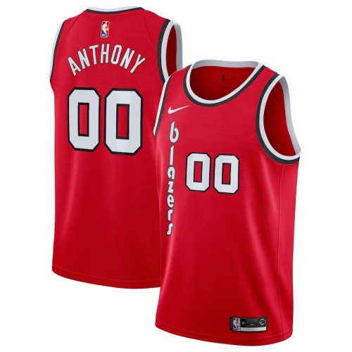 Men's Portland Trail Blazers Carmelo Anthony #00 Nike Red Swingman Jersey - Classic Edition Men's Portland Trail Blazers Carmelo Anthony #00 Nike Red Swingman Jersey - Classic Edition