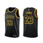 Men's Los Angeles Lakers LeBron James #23 Black Swingman Jersey - City Edition Men's Los Angeles Lakers LeBron James #23 Black Swingman Jersey - City Edition