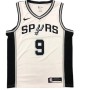 Men's San Antonio Spurs Tony Parker #9 Nike White 2020/21 Swingman Jersey - Association Edition Men's San Antonio Spurs Tony Parker #9 Nike White 2020/21 Swingman Jersey - Association Edition