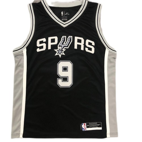 Men's San Antonio Spurs Tony Parker #9 Nike Black 2020/21 Swingman Jersey - Icon Edition Men's San Antonio Spurs Tony Parker #9 Nike Black 2020/21 Swingman Jersey - Icon Edition