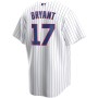 Men's Chicago Cubs Kris Bryant #17 Nike White Home Player Jersey Men's Chicago Cubs Kris Bryant #17 Nike White Home Player Jersey
