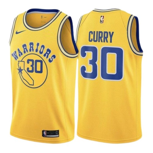 Men's Golden State Warriors Stephen Curry #30 Nike Yellow Hardwood Classic Swingman Jersey Men's Golden State Warriors Stephen Curry #30 Nike Yellow Hardwood Classic Swingman Jersey