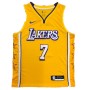 Men's Los Angeles Lakers Carmelo Anthony #7 Nike Yellow Swingman NBA Jersey - City Edition Men's Los Angeles Lakers Carmelo Anthony #7 Nike Yellow Swingman NBA Jersey - City Edition