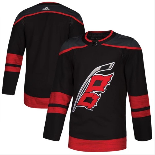 Men's Carolina Hurricanes adidas Black Alternate Authentic Custom Jersey Men's Carolina Hurricanes adidas Black Alternate Authentic Custom Jersey