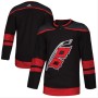 Men's Carolina Hurricanes adidas Black Alternate Authentic Custom Jersey Men's Carolina Hurricanes adidas Black Alternate Authentic Custom Jersey