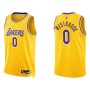 Men's Los Angeles Lakers Russell Westbrook #0 Nike Gold 2021/22 Swingman Jersey - Icon Edition Men's Los Angeles Lakers Russell Westbrook #0 Nike Gold 2021/22 Swingman Jersey - Icon Edition