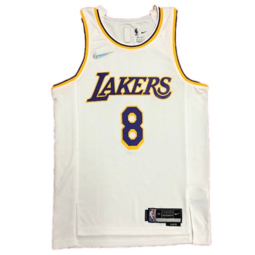 Men's Los Angeles Lakers Kobe Bryant #8 Nike White Swingman NBA Jersey - Icon Edition Men's Los Angeles Lakers Kobe Bryant #8 Nike White Swingman NBA Jersey - Icon Edition