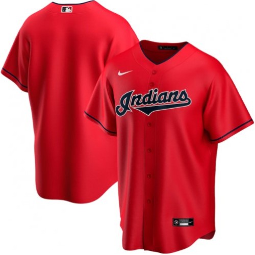 Men's Cleveland Indians Nike Red Alternate 2020 Jersey Men's Cleveland Indians Nike Red Alternate 2020 Jersey