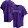 Men's Colorado Rockies Nike Purple 2020 Alternate Jersey Men's Colorado Rockies Nike Purple 2020 Alternate Jersey