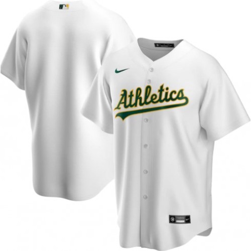 Men's Oakland Athletics Nike White Home 2020 Jersey Men's Oakland Athletics Nike White Home 2020 Jersey
