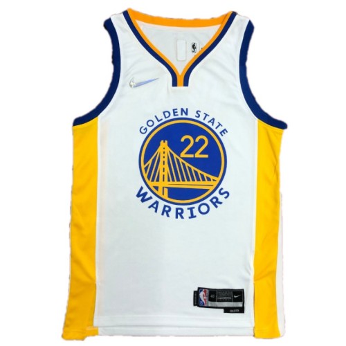 Men's Golden State Warriors Andrew Wiggins #22 Nike White 2021/22 Swingman Jersey - Association Edition Men's Golden State Warriors Andrew Wiggins #22 Nike White 2021/22 Swingman Jersey - Association Edition