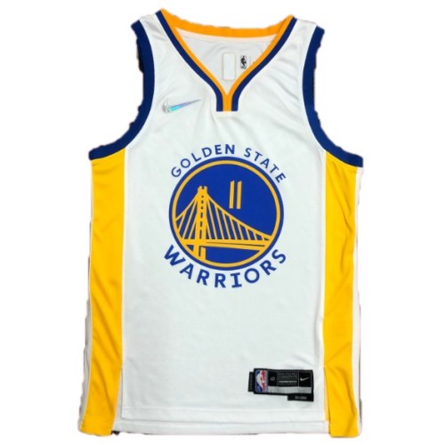 Men's Golden State Warriors Klay Thompson #11 Nike White 2021/22 Swingman Jersey - Association Edition Men's Golden State Warriors Klay Thompson #11 Nike White 2021/22 Swingman Jersey - Association Edition