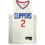 Men's Los Angeles Clippers Leonard #2 Nike White Swingman NBA Jersey - Association Edition Men's Los Angeles Clippers Leonard #2 Nike White Swingman NBA Jersey - Association Edition