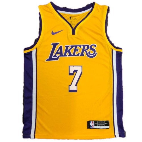 Men's Los Angeles Lakers Carmelo Anthony #7 Nike Yellow Swingman Jersey - Icon Edition Men's Los Angeles Lakers Carmelo Anthony #7 Nike Yellow Swingman Jersey - Icon Edition