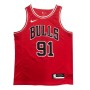 Men's Chicago Bulls Dennis Rodman #91 Nike Red Swingman Jersey - Icon Edition Men's Chicago Bulls Dennis Rodman #91 Nike Red Swingman Jersey - Icon Edition