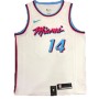 Men's Miami Heat Tyler Herro #14 White 19-20 Swingman Jersey - City Edition Men's Miami Heat Tyler Herro #14 White 19-20 Swingman Jersey - City Edition