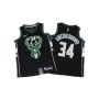 Men's Milwaukee Bucks Giannis Antetokounmpo #34 Black Swingman Jersey - Statement Edition Men's Milwaukee Bucks Giannis Antetokounmpo #34 Black Swingman Jersey - Statement Edition