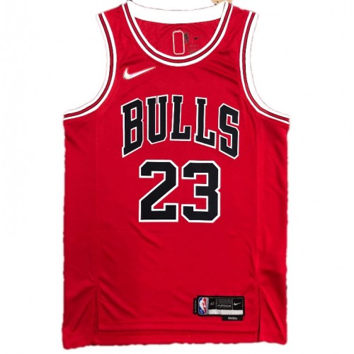 Men's Chicago Bulls Michael Jordan #23 Nike Red 2021 Swingman NBA Jersey - Icon Edition Men's Chicago Bulls Michael Jordan #23 Nike Red 2021 Swingman NBA Jersey - Icon Edition