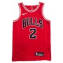 Men's Chicago Bulls Lonzo Ball #2 Nike Red 2021 Swingman NBA Jersey - Icon Edition Men's Chicago Bulls Lonzo Ball #2 Nike Red 2021 Swingman NBA Jersey - Icon Edition