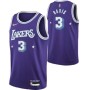 Men's LosAngeles Lakers Anthony Davis #3 Nike Purple 2021/22 Swingman NBA Jersey - City Edition Men's LosAngeles Lakers Anthony Davis #3 Nike Purple 2021/22 Swingman NBA Jersey - City Edition