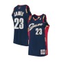 Men's Cleveland Cavaliers LeBron James #23 Throwback Navy 2008-09 Hardwood Classics Jersey Men's Cleveland Cavaliers LeBron James #23 Throwback Navy 2008-09 Hardwood Classics Jersey