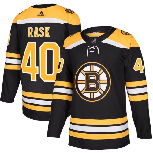 Men's Boston Bruins Tuukka Rask #40 adidas Black Authentic Jersey Men's Boston Bruins Tuukka Rask #40 adidas Black Authentic Jersey