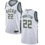 Men's Milwaukee Bucks Khris Middleton #22 Nike White 2020/21 Swingman Jersey - Association Edition Men's Milwaukee Bucks Khris Middleton #22 Nike White 2020/21 Swingman Jersey - Association Edition