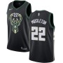 Men's Milwaukee Bucks Khris Middleton #22 Nike Black Swingman Jersey - Statement Edition Men's Milwaukee Bucks Khris Middleton #22 Nike Black Swingman Jersey - Statement Edition
