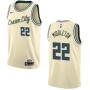 Men's Milwaukee Bucks Khris Middleton #22 Nike White Cream Swingman Jersey - City Edition Men's Milwaukee Bucks Khris Middleton #22 Nike White Cream Swingman Jersey - City Edition
