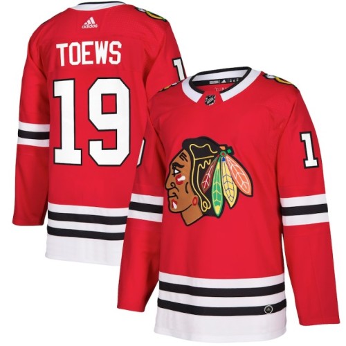 Men's Chicago Blackhawks Jonathan Toews #19 adidas Red Authentic Player Jersey Men's Chicago Blackhawks Jonathan Toews #19 adidas Red Authentic Player Jersey