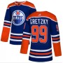 Men's Edmonton Oilers Wayne Gretzky #99 adidas Royal Alternate Authentic Jersey Men's Edmonton Oilers Wayne Gretzky #99 adidas Royal Alternate Authentic Jersey