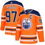 Men's Edmonton Oilers Connor McDavid #97 adidas Orange Alternate Authentic Jersey Men's Edmonton Oilers Connor McDavid #97 adidas Orange Alternate Authentic Jersey