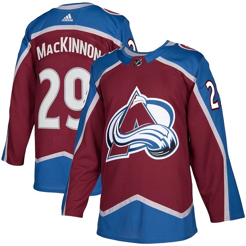 Men's Colorado Avalanche Nathan MacKinnon #29 adidas Burgundy Authentic Jersey Men's Colorado Avalanche Nathan MacKinnon #29 adidas Burgundy Authentic Jersey