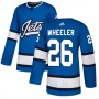 Men's Winnipeg Jets Blake Wheeler #26 adidas Blue Alternate Authentic Jersey Men's Winnipeg Jets Blake Wheeler #26 adidas Blue Alternate Authentic Jersey