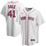 Men's Boston Red Sox Chris Sale #41 Nike White Alternate 2020 Jersey Men's Boston Red Sox Chris Sale #41 Nike White Alternate 2020 Jersey