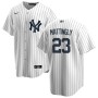 Men's New York Yankees Don Mattingly #23 Nike White Home 2020 Jersey Men's New York Yankees Don Mattingly #23 Nike White Home 2020 Jersey