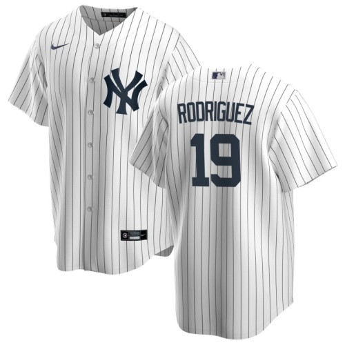 Men's New York Yankees Alex Rodriguez #19 Nike White Home 2020 Jersey Men's New York Yankees Alex Rodriguez #19 Nike White Home 2020 Jersey