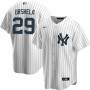 Men's New York Yankees Gio Urshela #29 Nike White Home 2020 Jersey Men's New York Yankees Gio Urshela #29 Nike White Home 2020 Jersey