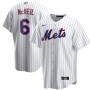 Men's New York Mets Jeff McNeil #6 Nike White&Royal Home 2020 Jersey Men's New York Mets Jeff McNeil #6 Nike White&Royal Home 2020 Jersey