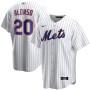 Men's New York Mets Pete Alonso #20 Nike White&Royal Home 2020 Jersey Men's New York Mets Pete Alonso #20 Nike White&Royal Home 2020 Jersey