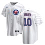 Men's Chicago Cubs Eddie Vedder #10 Nike White Home Player Jersey Men's Chicago Cubs Eddie Vedder #10 Nike White Home Player Jersey