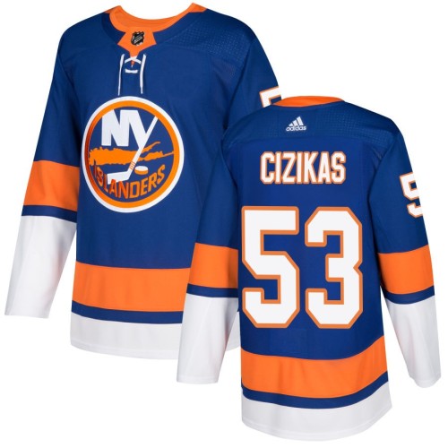 Men's New York Islanders Casey Cizikas #53 adidas Royal Authentic Jersey Men's New York Islanders Casey Cizikas #53 adidas Royal Authentic Jersey
