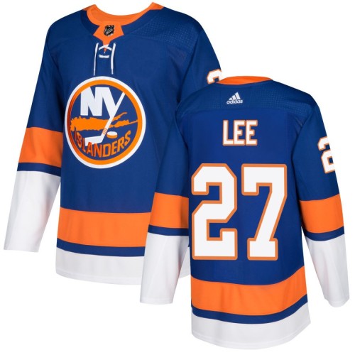 Men's New York Islanders Anders Lee #27 adidas Royal Authentic Jersey Men's New York Islanders Anders Lee #27 adidas Royal Authentic Jersey